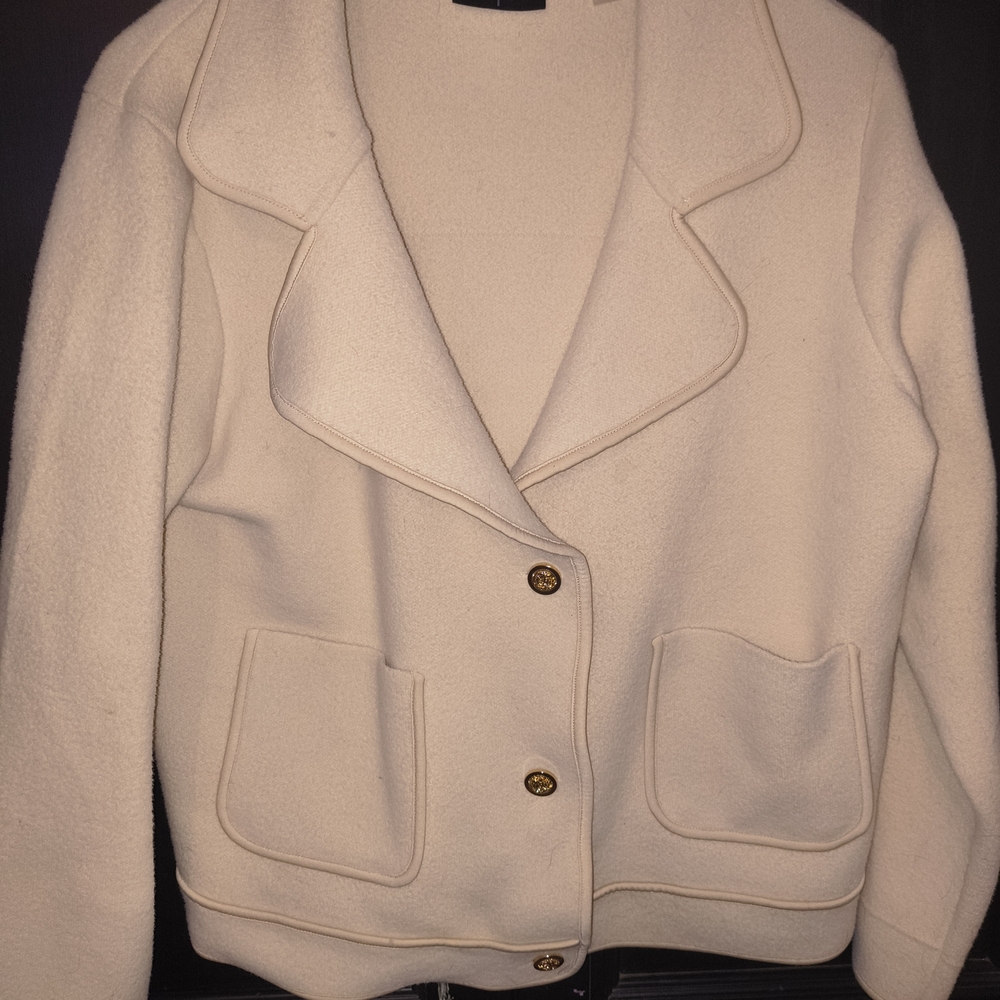 Tahari Wool Jacket Euc
